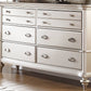 Poundex F9464 Silver 4 Pc Bedroom Set