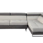 8136 Global United Two Tone Light Gray Sectional