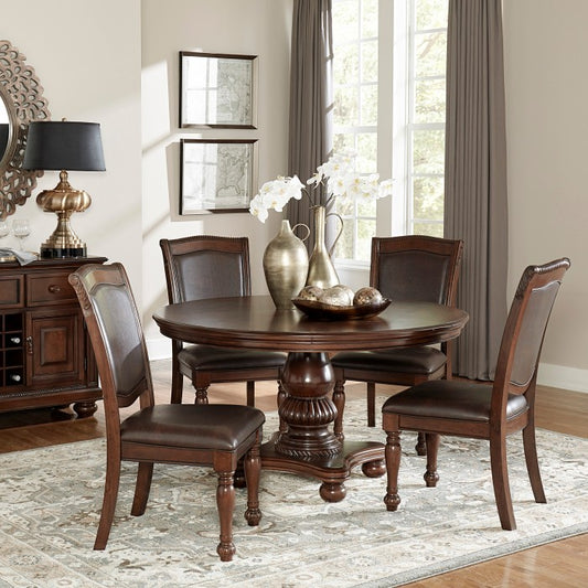 Lordsburg Brown Cherry 5 Pc Dining Collection