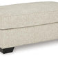 Heartcort Quartz Chenille Ottoman