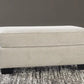 Heartcort Quartz Chenille Ottoman