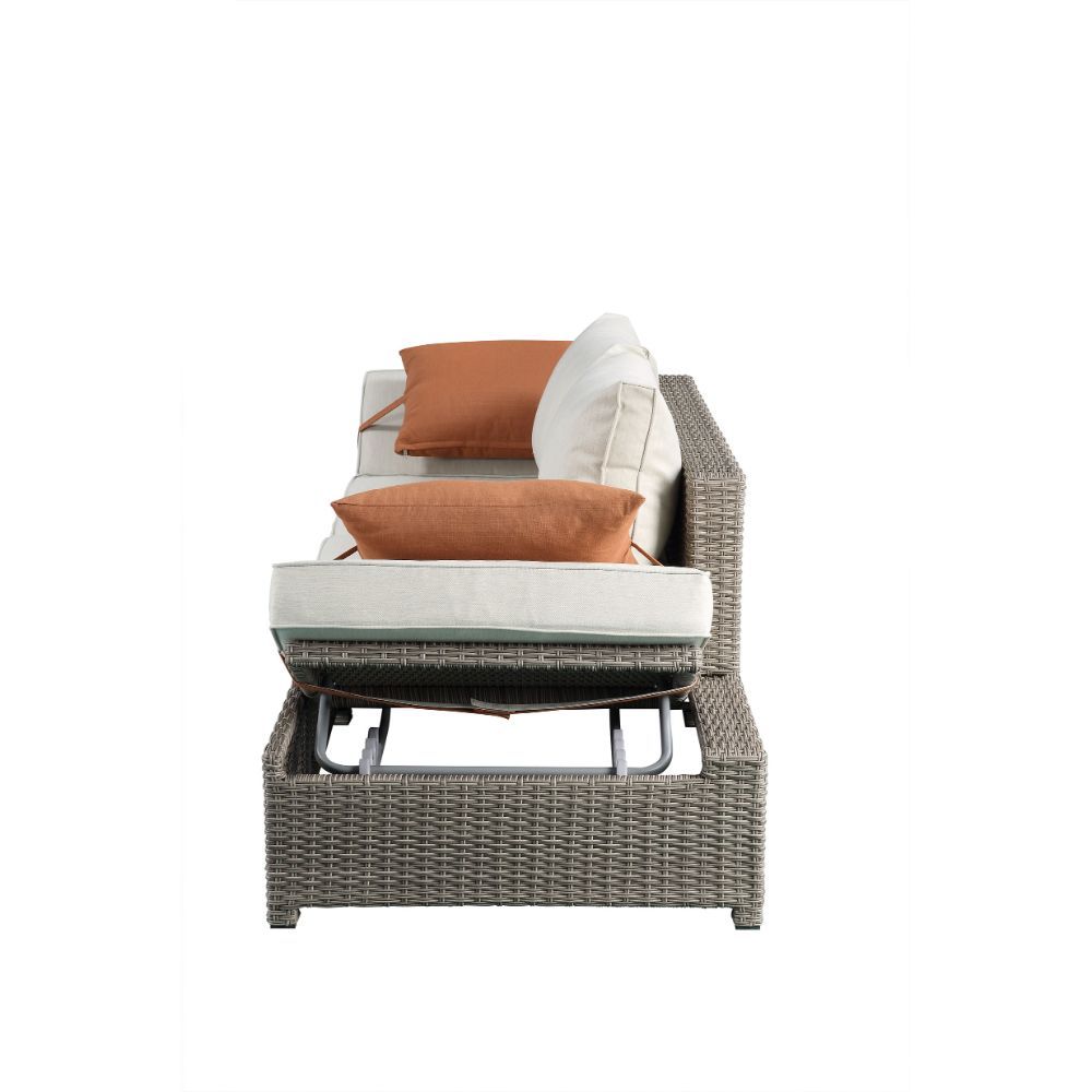 Salena Patio Sofa & Ottoman Assembled - Acme Furniture 45015