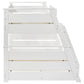 Holden White Twin Full Bunk Bed