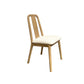 Natalie Weathered Timber Dining Chair (2)