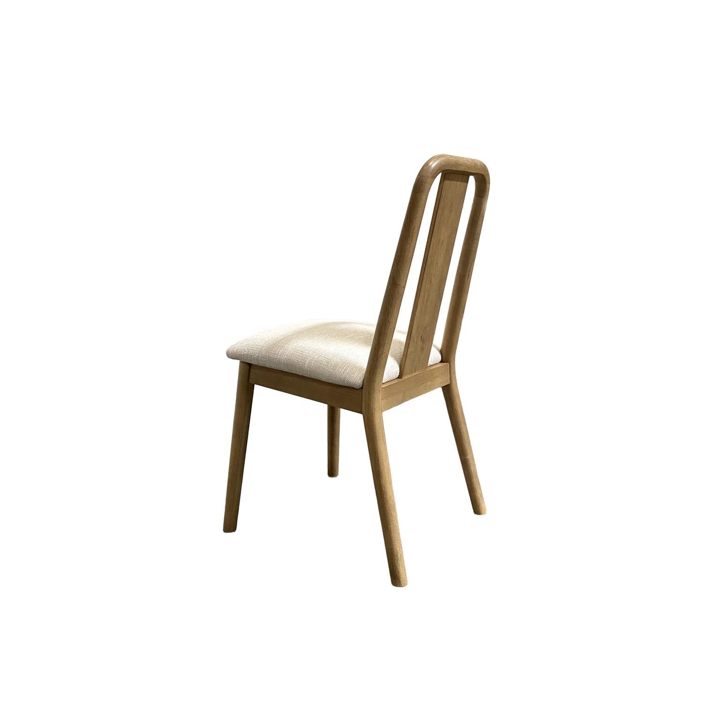 Natalie Weathered Timber Dining Chair (2)