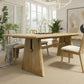 Natalie Weathered Timber Dining Set