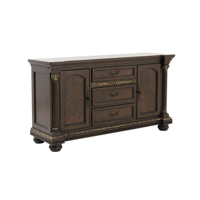 Russian Hill Buffet & Hutch by Homelegance