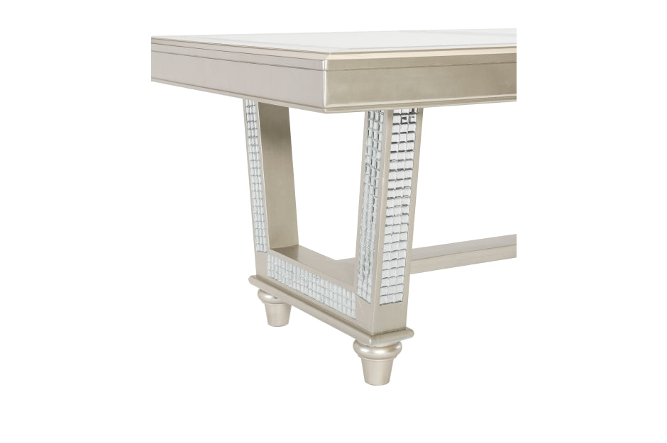 Juliette 5844 Champagne 7 Pc Dining Collection