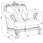 Victoria Brown Leather Chair 500683