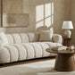 Whitney Channel Tufted Upholstered Sofa Set