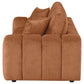 Burnett Burnt Orange Chenille Sofa Collection