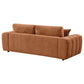 Burnett Burnt Orange Chenille Sofa Collection