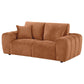 Burnett Burnt Orange Chenille Sofa Collection