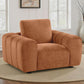 Burnette Burnt Orange Accent Chair 504953