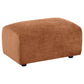 Burnett Chenille Upholstered Ottoman 504954