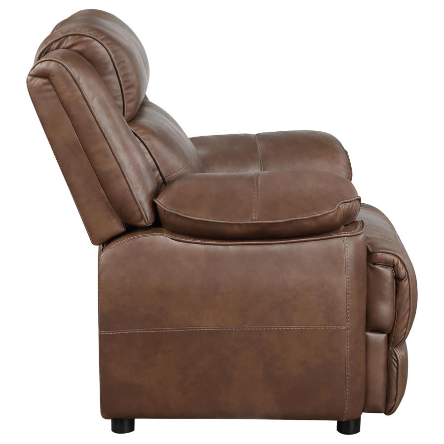 Ellington Brown Upholstered Accent Chair