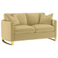 Coaster Corliss Camel Sofa & Loveseat