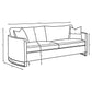 Coaster Corliss Camel Sofa & Loveseat
