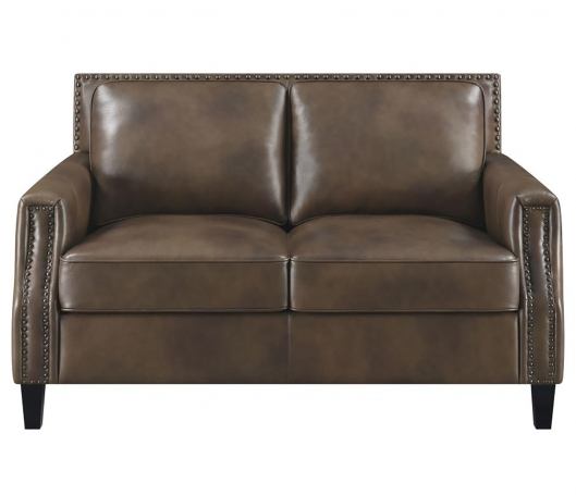 Leaton Top Grain Leather Sofa 509441