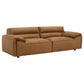 Buxton 2 Pc Leather Upholstered Sofa Set