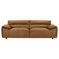 Buxton 2 Pc Leather Upholstered Sofa Set