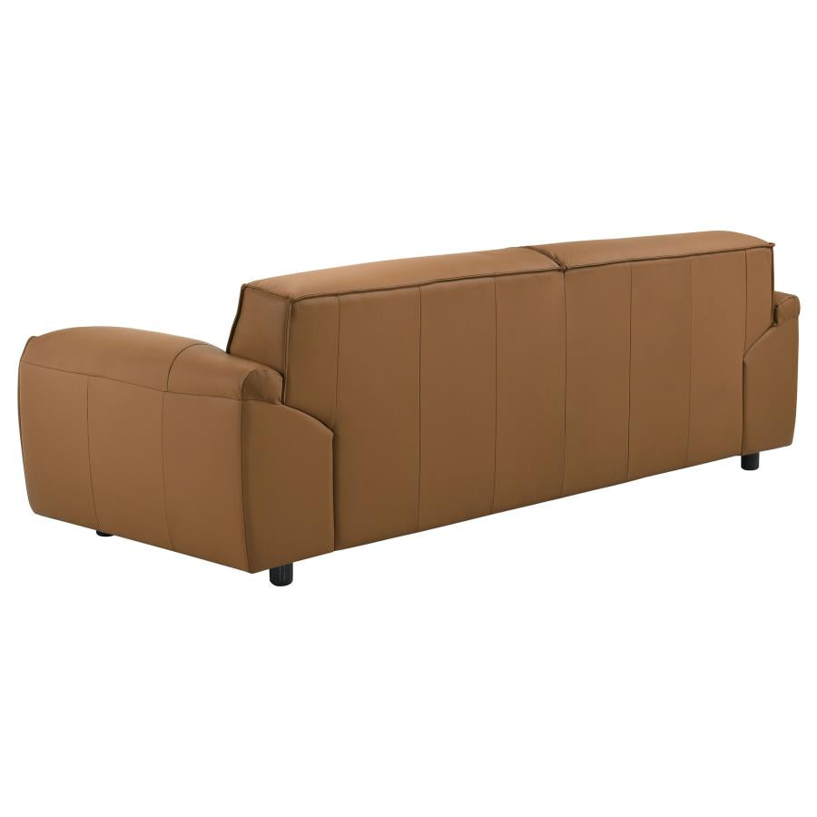 Buxton 2 Pc Leather Upholstered Sofa Set