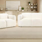 Dorset 2 Pc White Living Room Set by Coaster