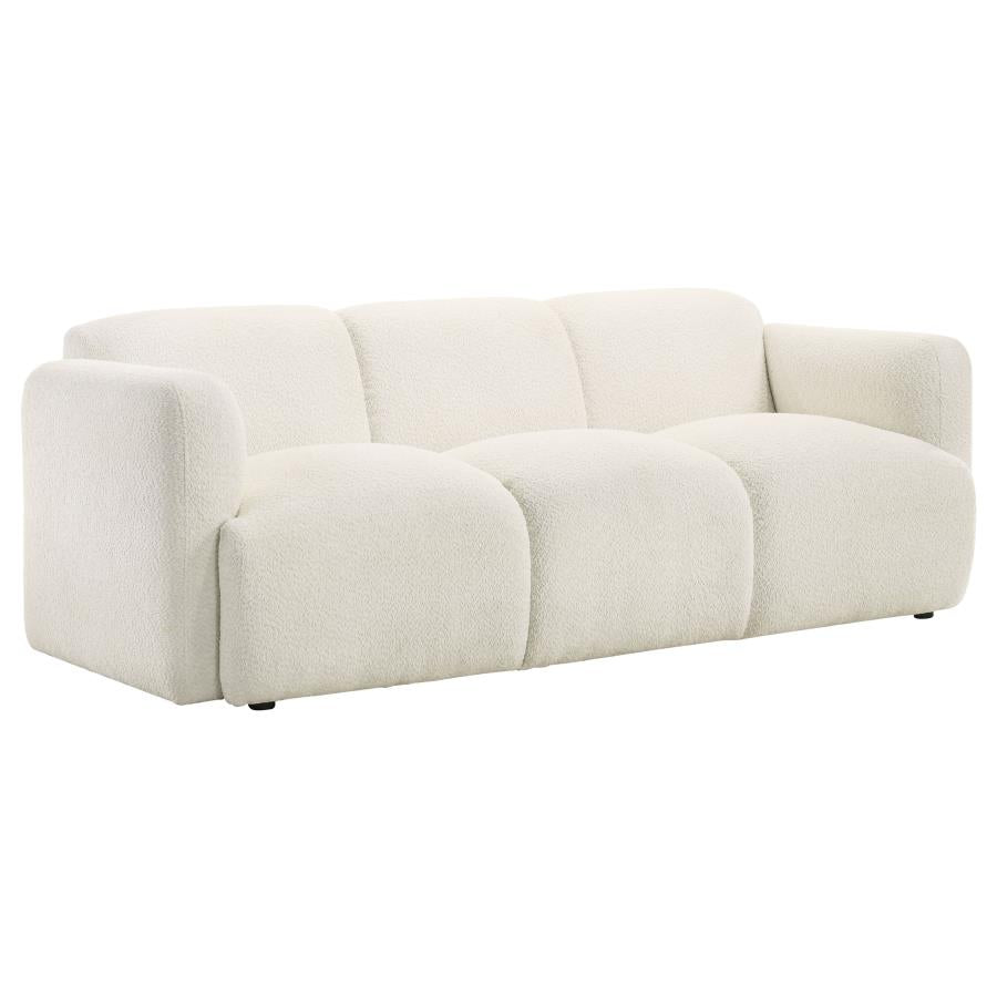 Dorset 2 Pc White Living Room Set by Coaster