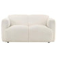 Dorset 2 Pc White Living Room Set by Coaster
