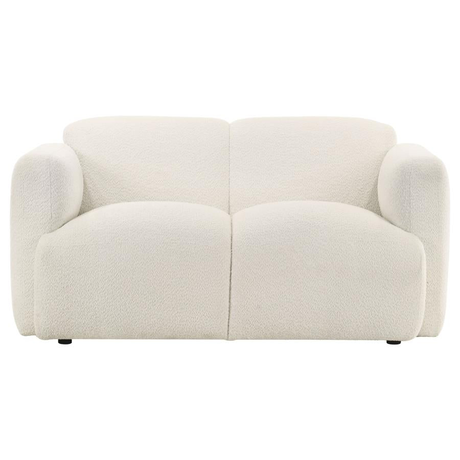 Dorset 2 Pc White Living Room Set by Coaster