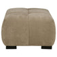 Octavia Upholstered Camel Ottoman 509964