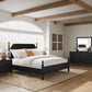 Calhoun Ebony Whisky Oak Poster Bed Collection