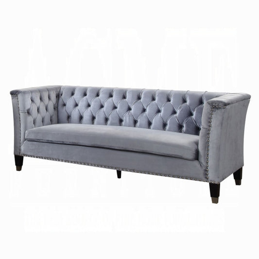 Acme Furniture Honor Sofa Collection - Blue Gray Velvet