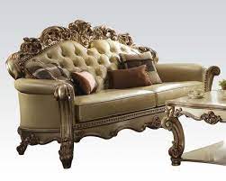 Vendome Sofa Collection 53000 by Acme - Gold Patina Upholstery