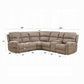 Olwen 54590 Acme Power Motion Seccional - Mocha Nubuck