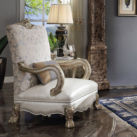 Silla decorativa Dreden II con almohada 54877