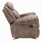 Zubaida 55022 Chocolate Glider Recliner