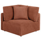 Elysia 6 Pc Coral Chenille Modular Sectional