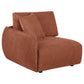 Elysia 6 Pc Coral Chenille Modular Sectional