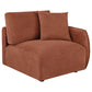 Elysia 6 Pc Coral Chenille Modular Sectional