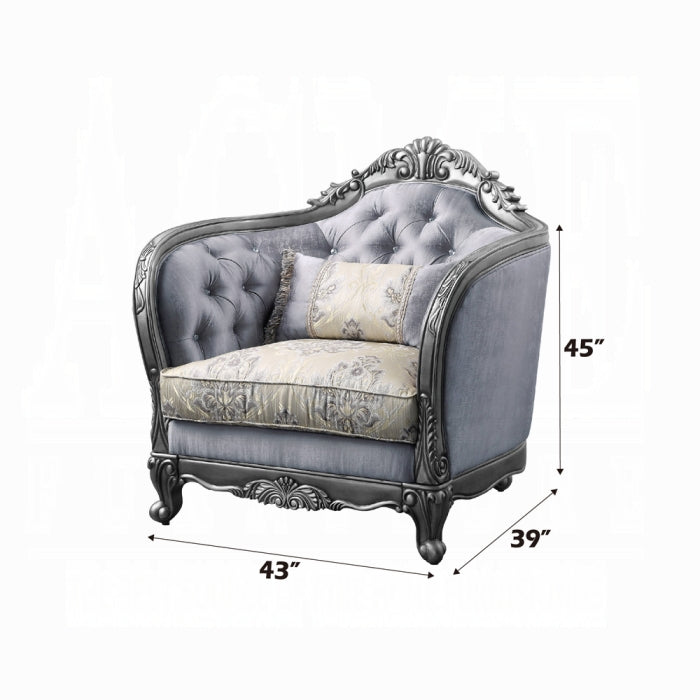 Ariadne Platinum Chair 55347