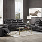 Braylon Motion Sofa Collection Diamond Tufted