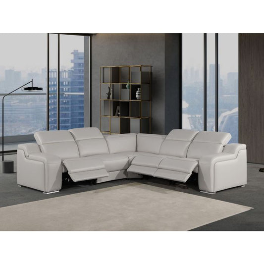 Divanitalia 1116 Power 5 Pc Sectional - 5 Colors