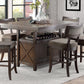 Oxton 7 Pc Dining Set - Fabric Chairs
