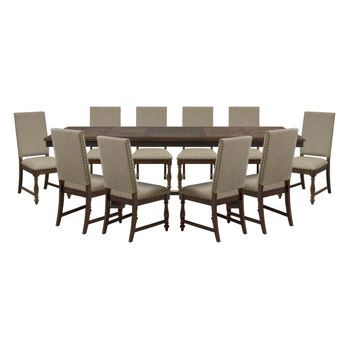Homelegance 5703-104 Stonington 11 Pc Dining Set