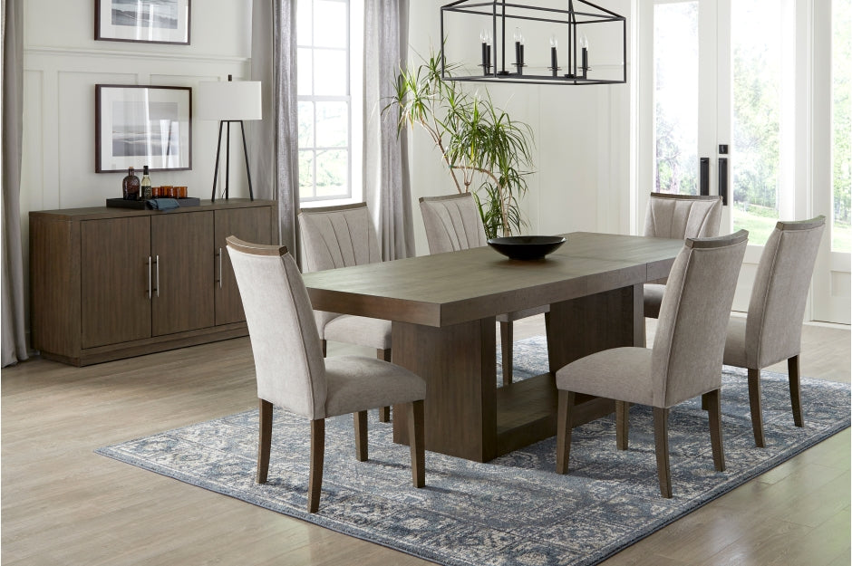 Brookings Brown 7 Pc Dining Collection