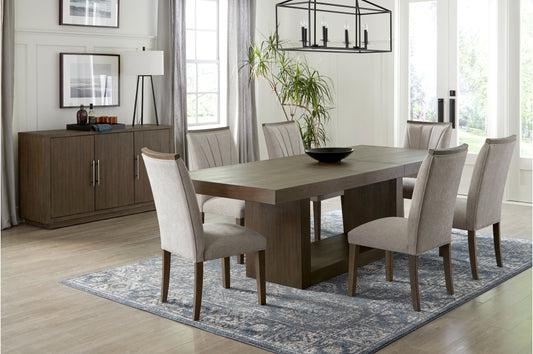 Brookings Brown 7 Pc Dining Collection