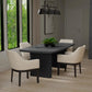 Reba Black Dining Set by Alpine Furniture