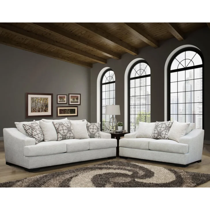 Atlas 2 Pc Living Room Set by New Comfort Industries