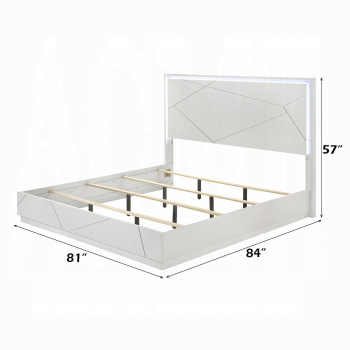 Esther King High Gloss Bed BD05881EK